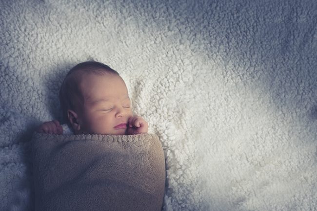 Alvaro, dormido y tranquilo